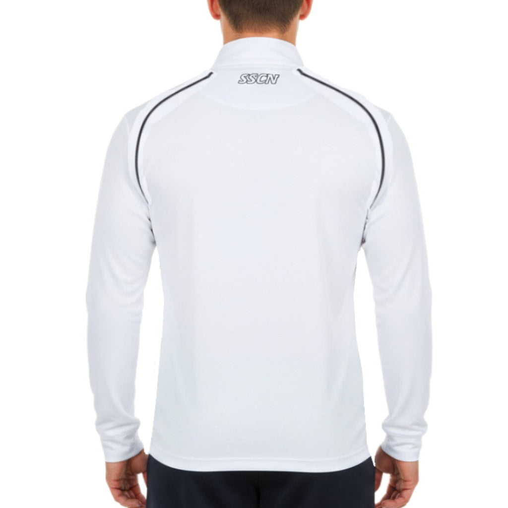 SSC Napoli white training technical sweat top 2023/24 - EA7