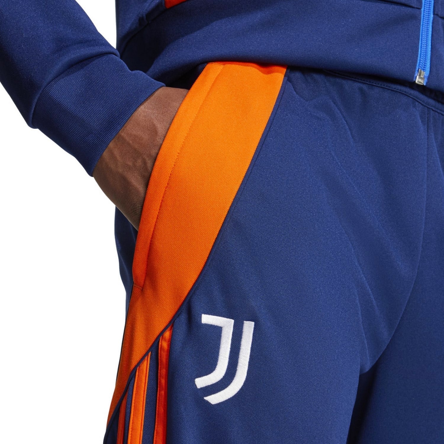 Juventus navy training bench Soccer tracksuit 2024/25 - Adidas