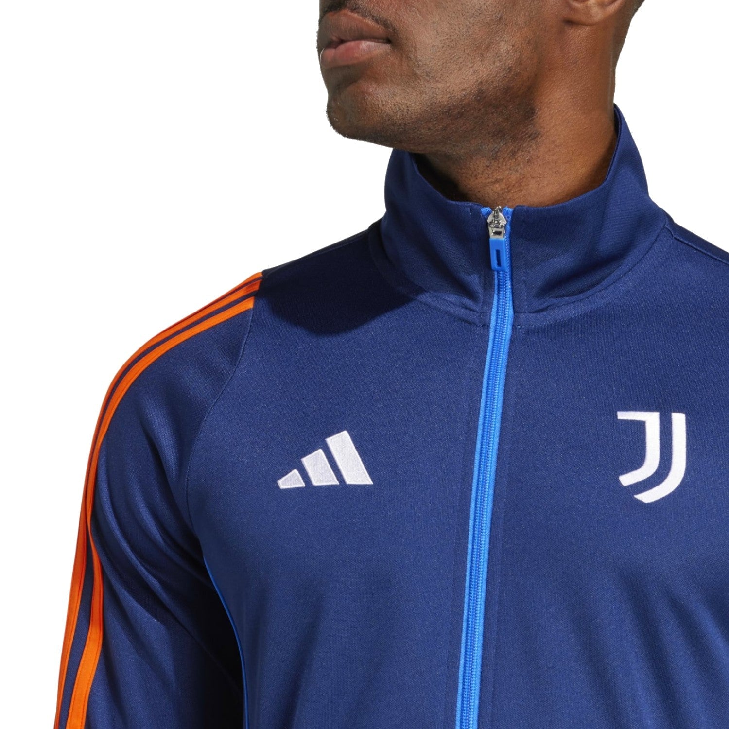Juventus navy training bench Soccer tracksuit 2024/25 - Adidas