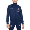 Kids - PSG navy blue Fanwear presentation tracksuit 2025/26 - Nike
