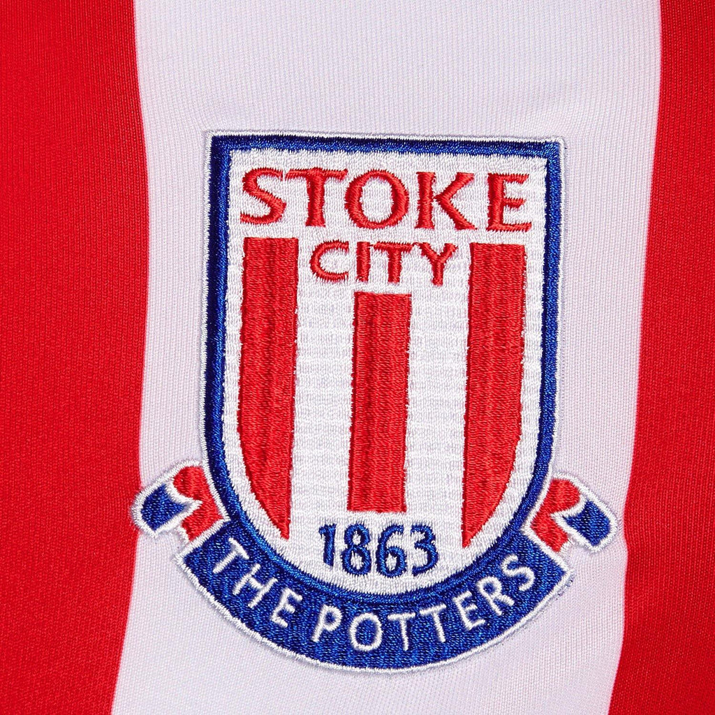 Stoke City FC Home soccer jersey 2019/20 - Macron